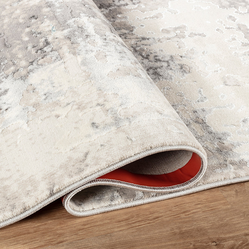 Lilla Lilla Kiora Light Grey Rug - Kristal Carpets