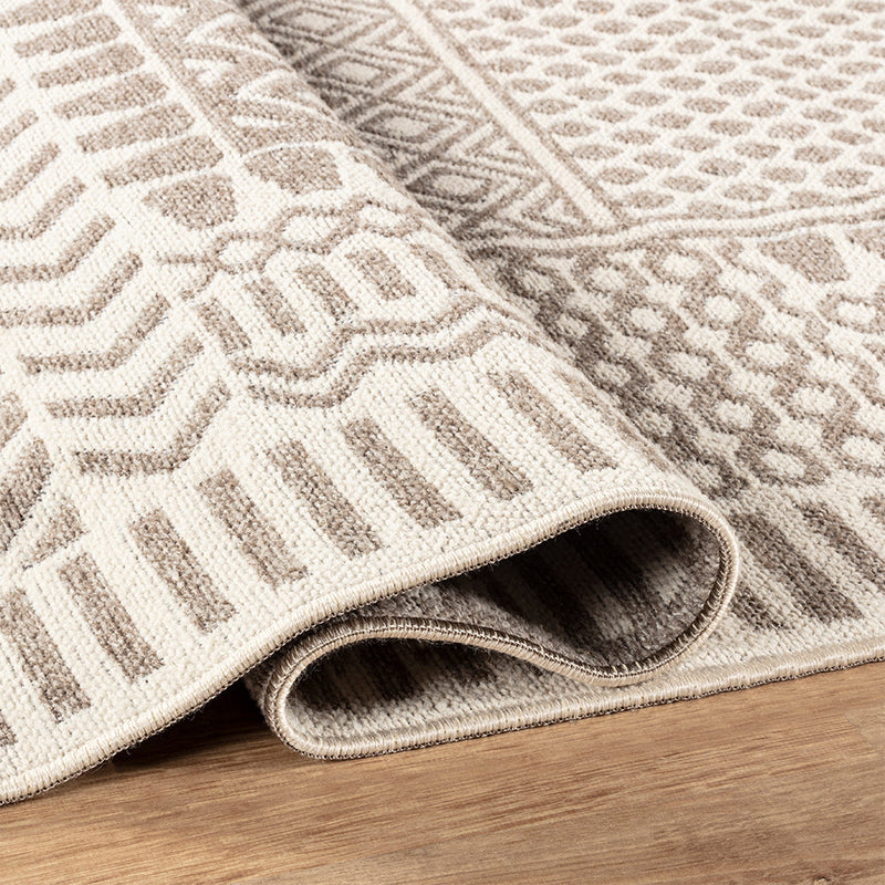 Suffolk Nora Double-Side Brown & Taupe Rug