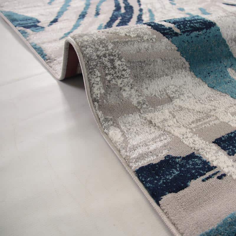 Alin Blue Grey Rug - 06565F