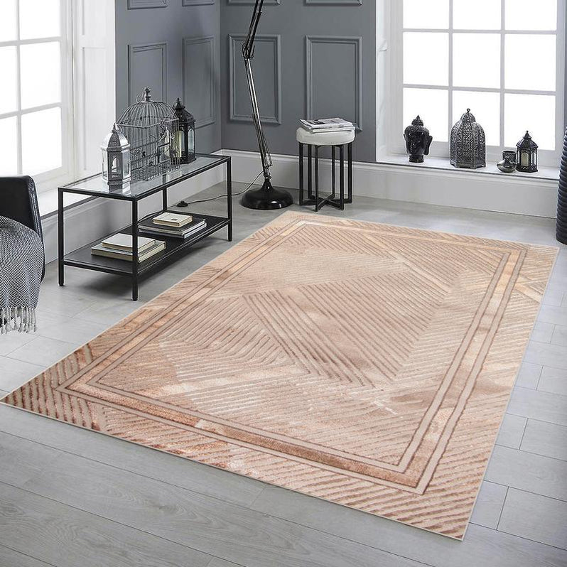 Alin Gold Beige Rug - 06605F - Kristal Carpets