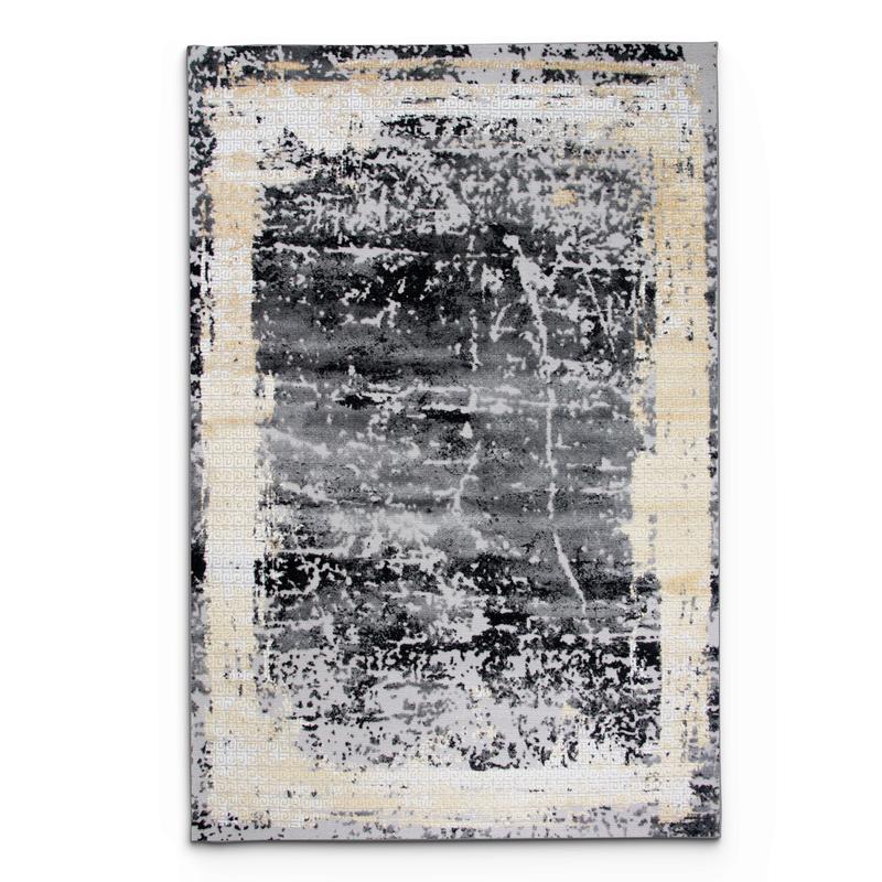 Alin Gold Grey Rug - 04391A