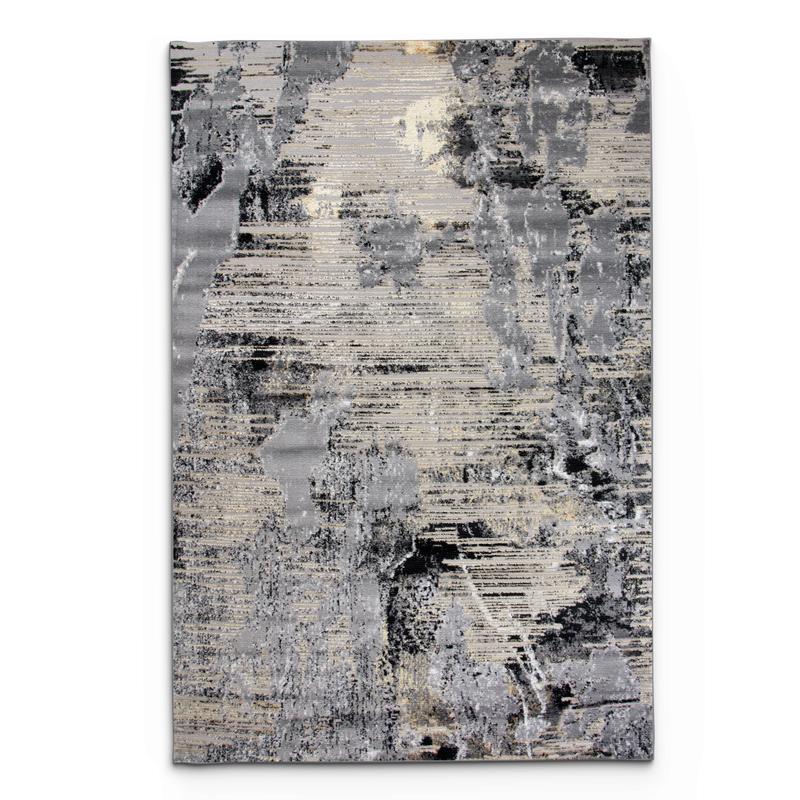 Alin Gold Grey Rug - 04457A
