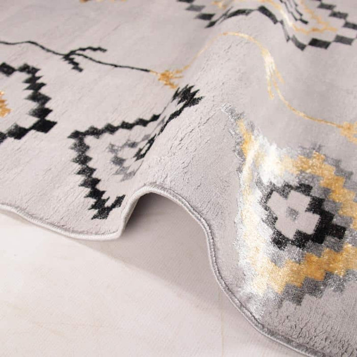 Maori Pattern Rug Alin Maori Rug - Kristal Carpets