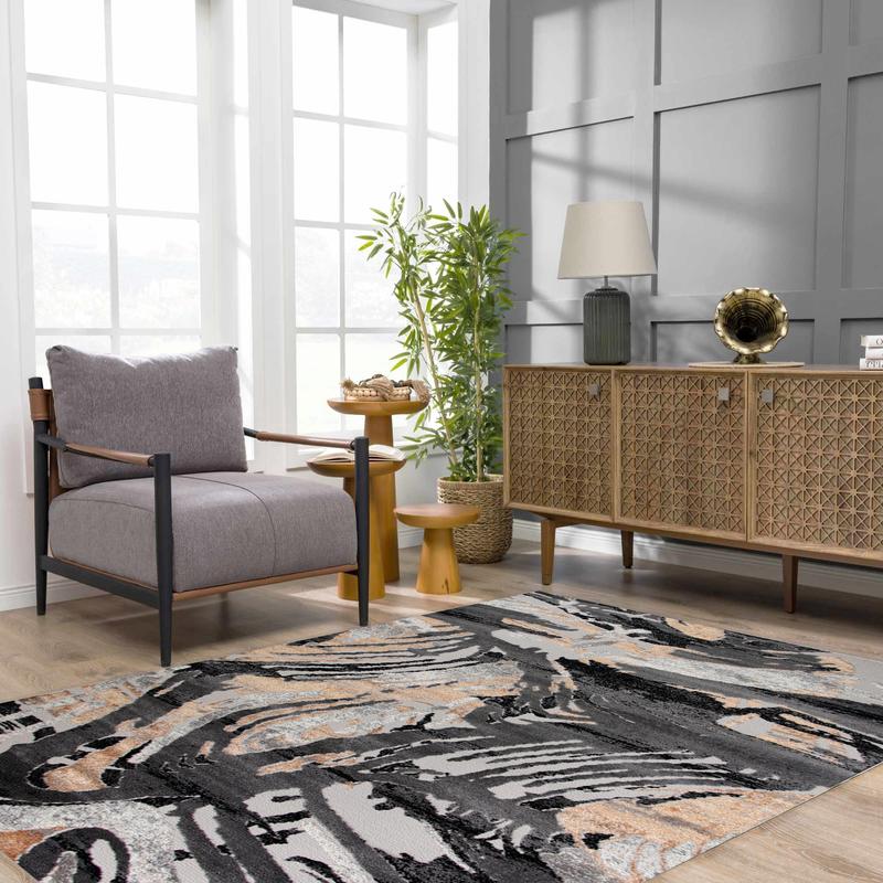 Alin Yellow Grey Rug - 06565F