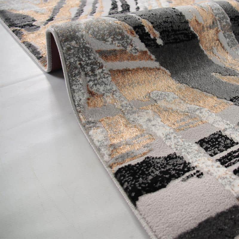 Alin Yellow Grey Rug - 06565F