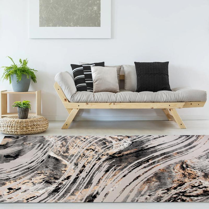 Alin Yellow Grey Rug - 06572F