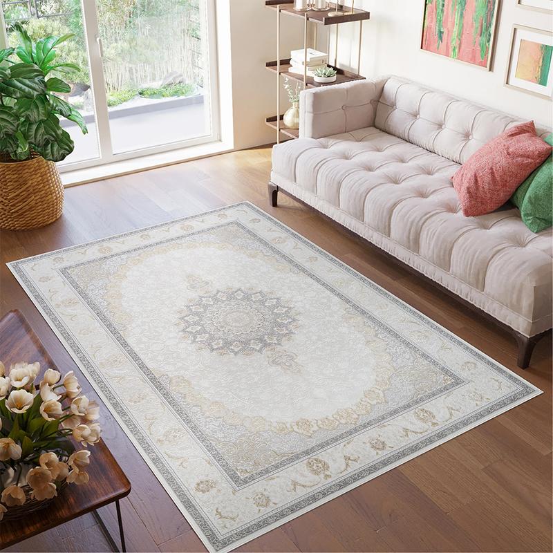 Savanna Light Grey Cream Rug - 30956B