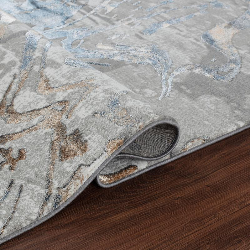 Clear Rug Artist Clear Blue Rug - Kristal Carpets