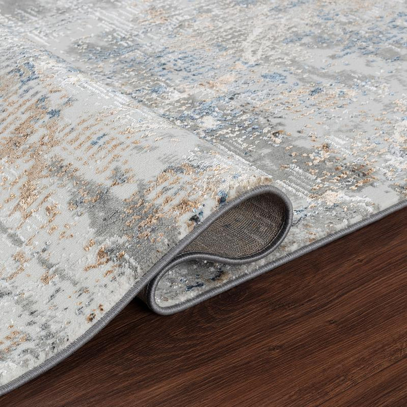 Yumosh Rug Artist Elegant Gray Rug - Kristal Carpets