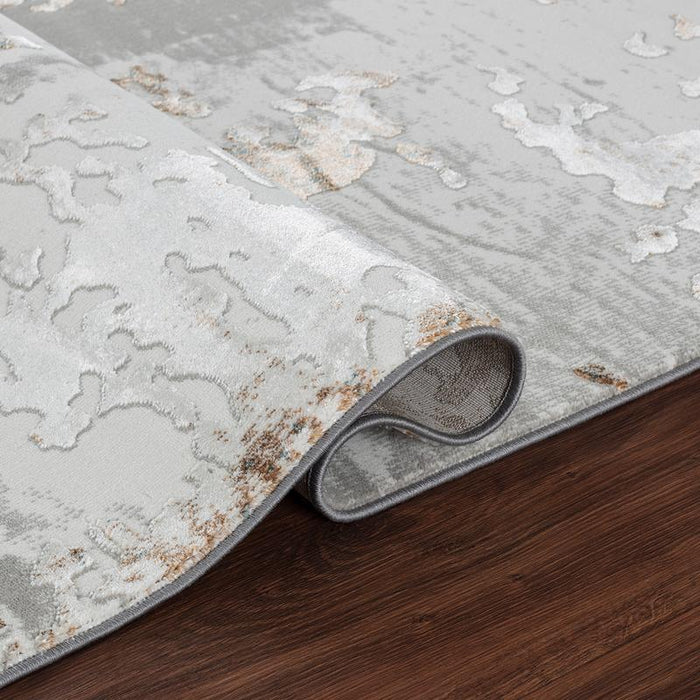 Artist Neutral Gray Rug - Kristal Carpets