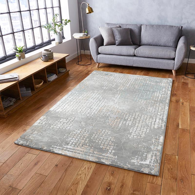 Artist Plain Gray Rug