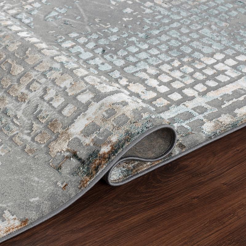 Artist Plain Gray Rug