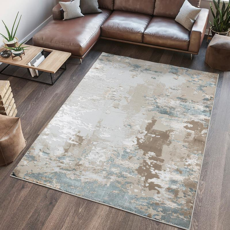Artist Sleek Beige Rug - Kristal Carpets