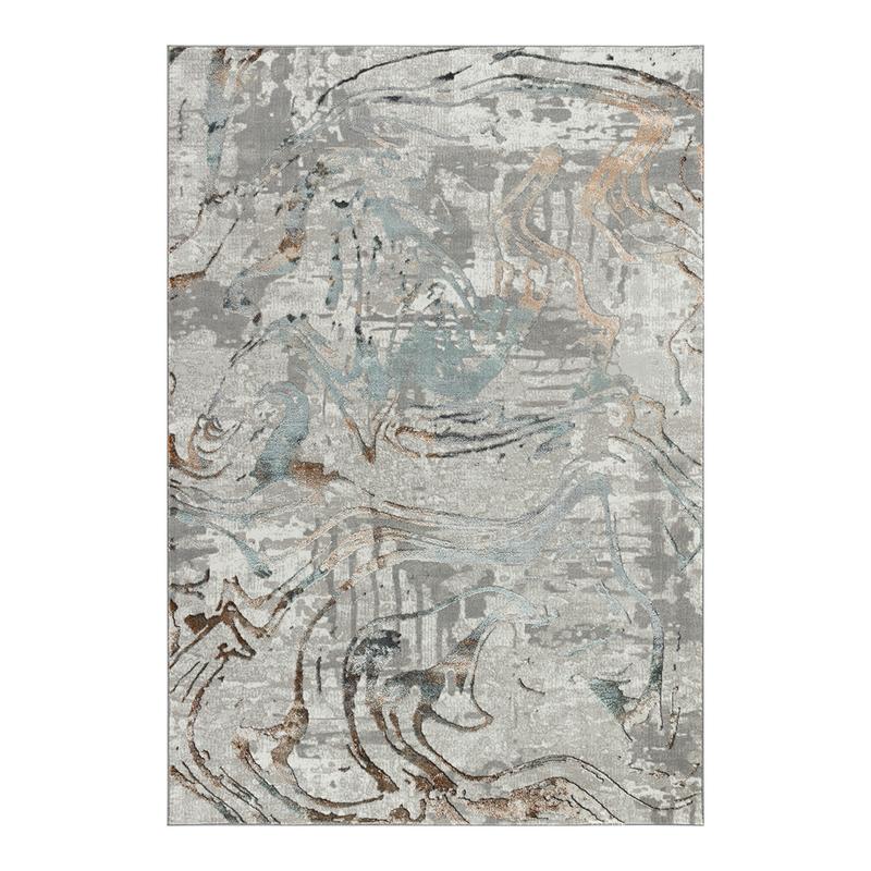 Artist Sleek Gray Rug Kristal Carpets