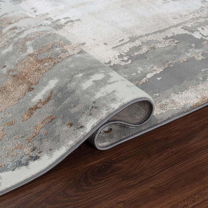 Artist Smooth Gray Rug