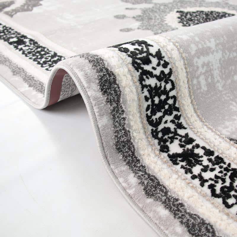 Diamond Black Rug - C1751