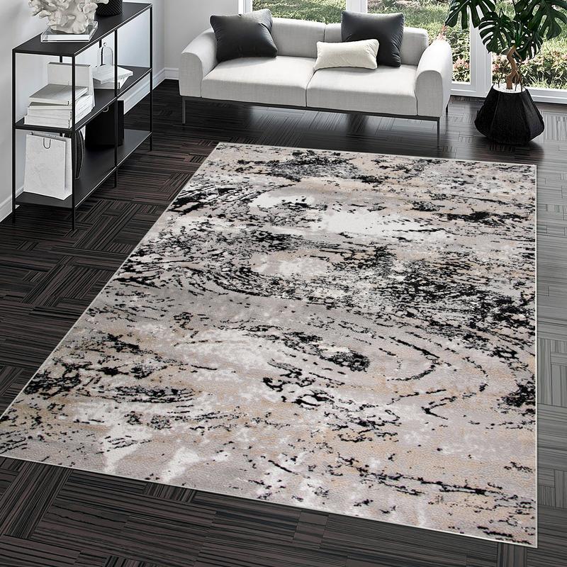 Diamond Black Rug - C1885