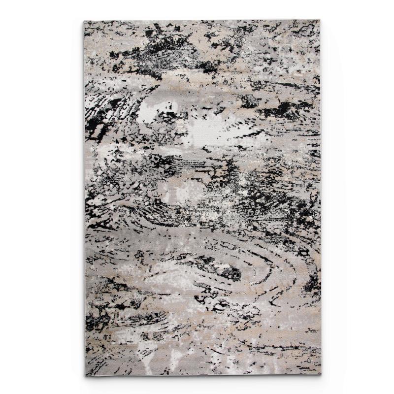 Diamond Black Rug - C1885