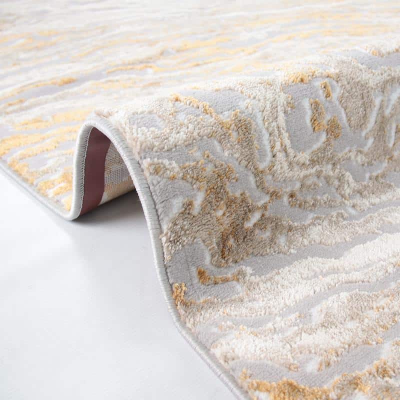 Diamond Yellow Rug - C1763