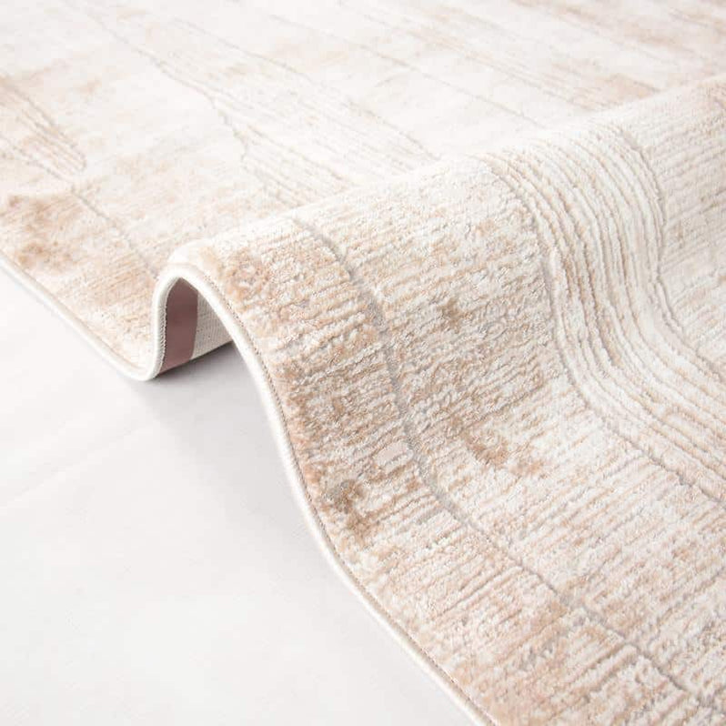 Diva Cream Gold Rug - MR411 - Kristal Carpets