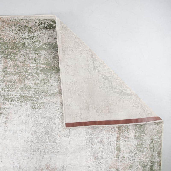 Diva Cream Green Rug - MR400