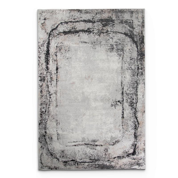 Diva Grey Black Rug MR400