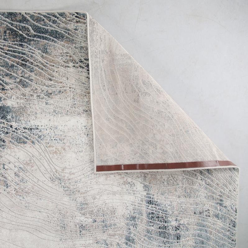 Diva Navy Blue Rug MR421 Kristal Carpets