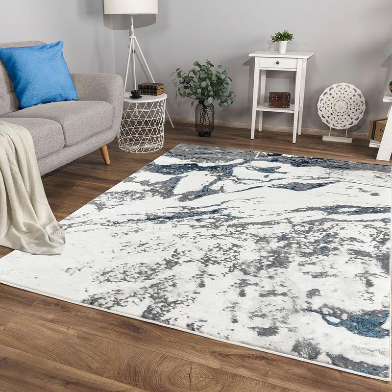 Elit Cave Grey Blue Rug