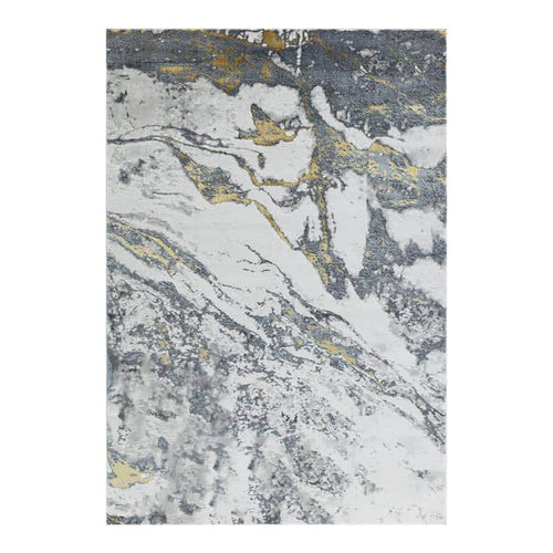 Elit Cave Grey Gold Rug