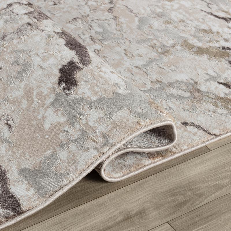 Elit Crack Beige Brown Rug