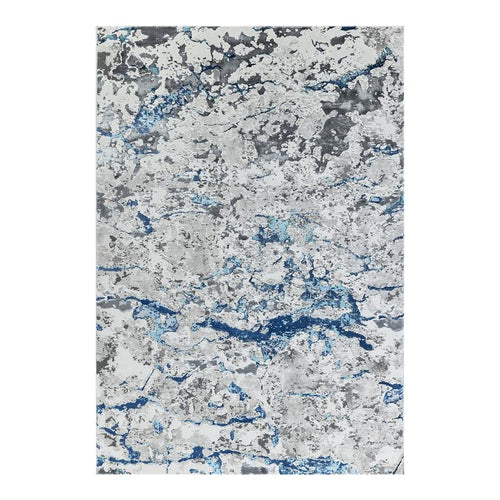 Elit Crack Grey Blue Rug