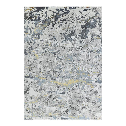 Elit Crack Grey Gold Rug