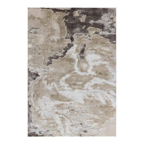 Elit Crimp Beige Brown Rug