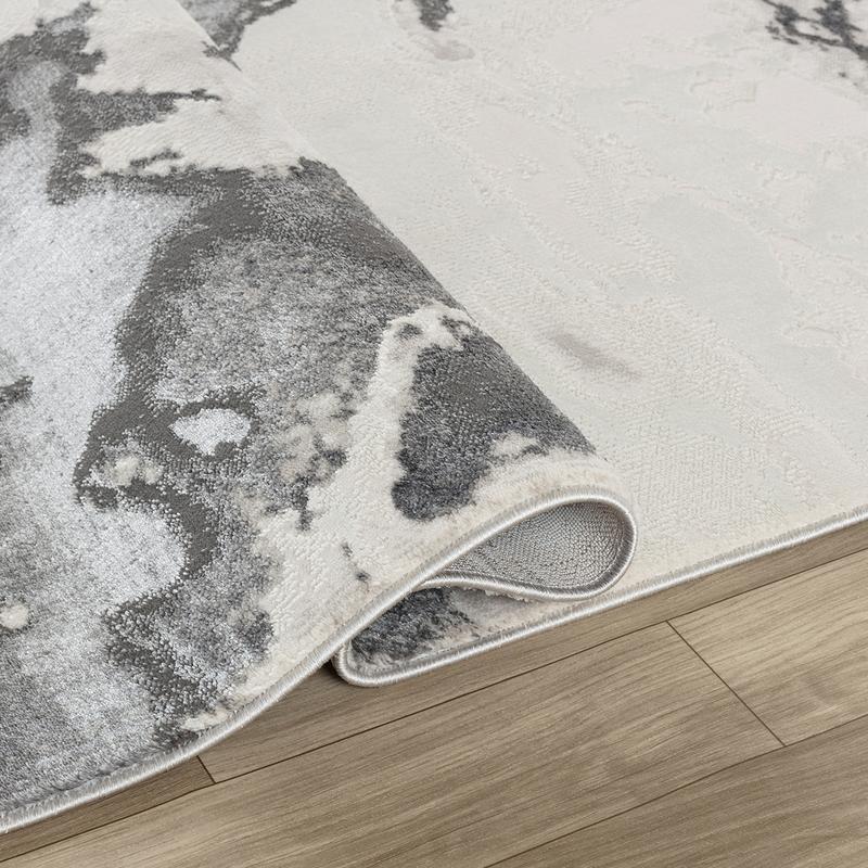 Elit Crimp Grey Rug