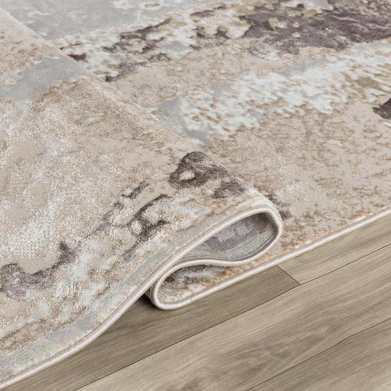 Elit Gulf Beige Brown Rug