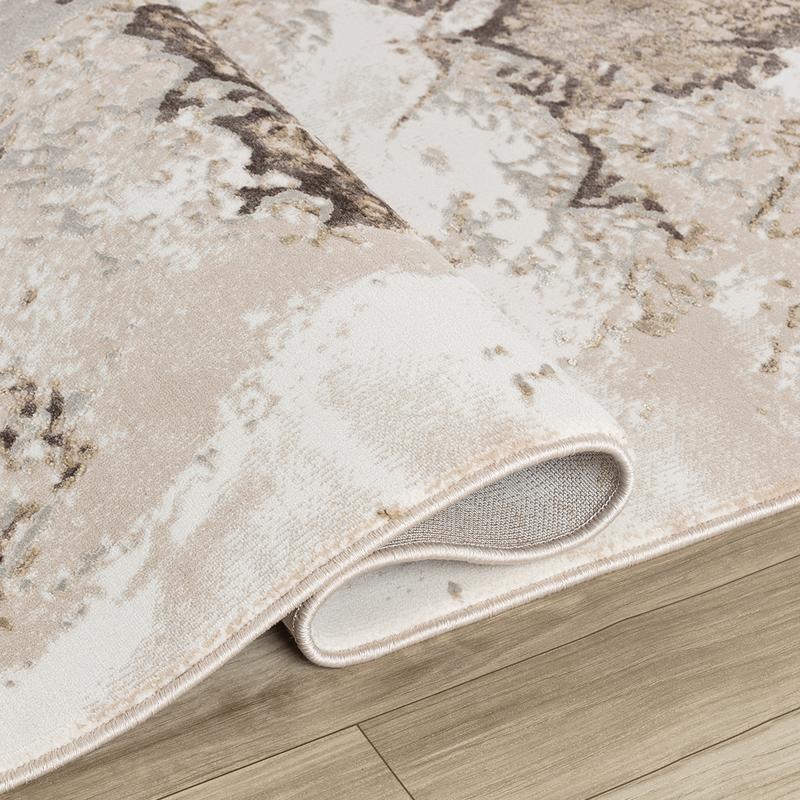 Elit Ocean Beige Brown Rug