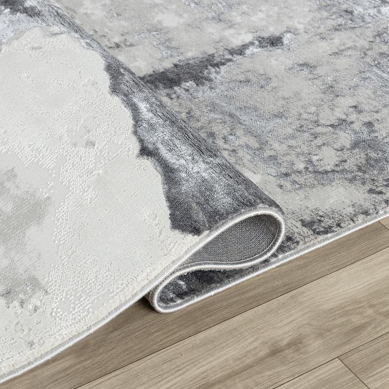 Elit Plain Grey Rug