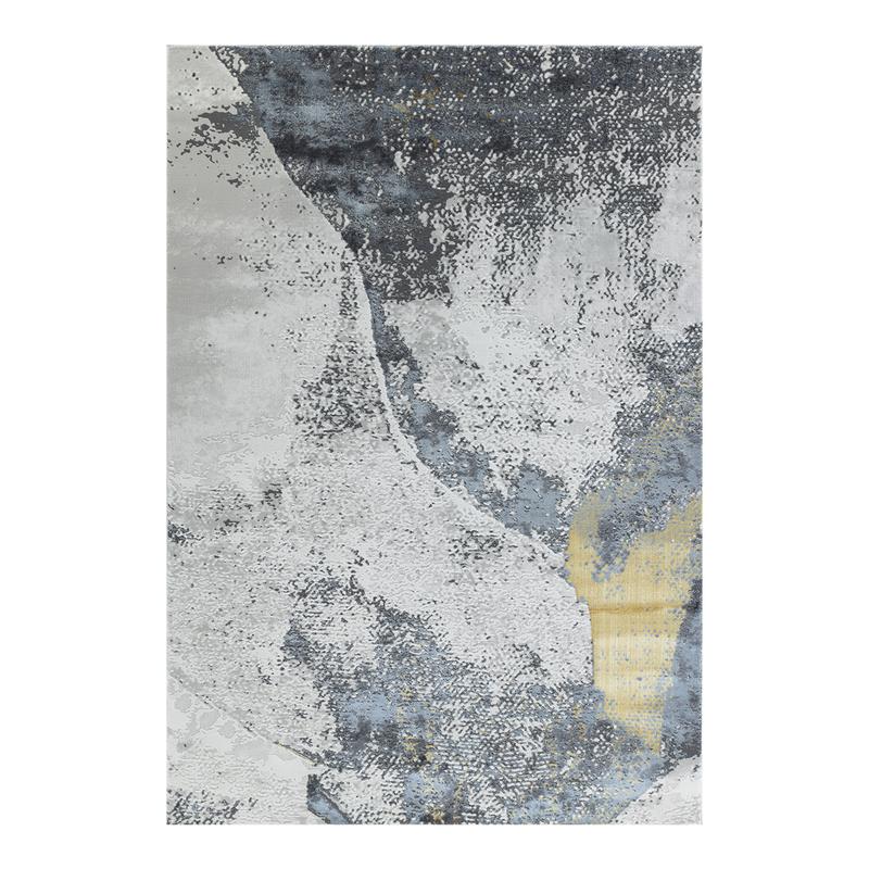 Elit Rustic Grey Gold Rug