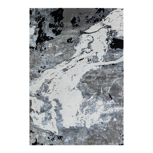 Elit Vibe Grey Black Rug