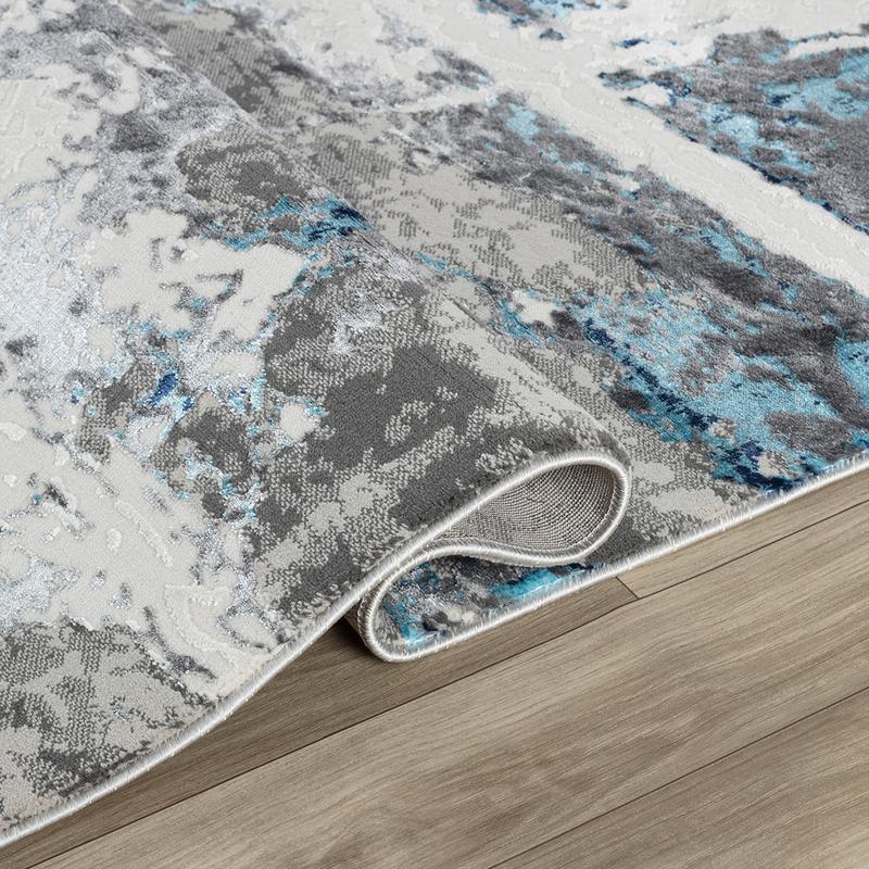 Elit Vibe Grey Blue Rug