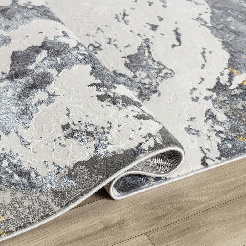 Elit Vibe Grey Gold Rug