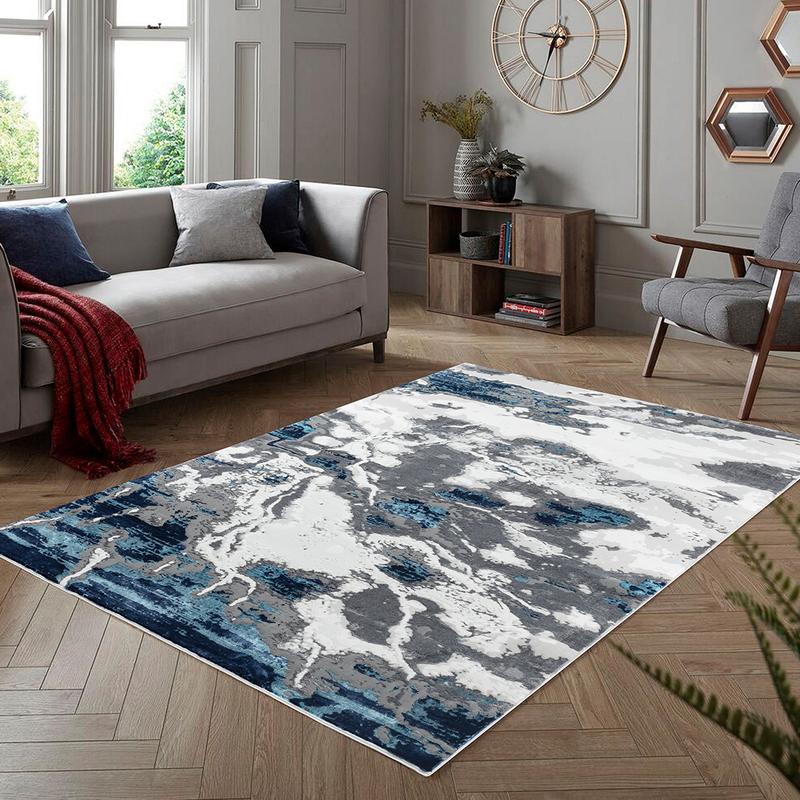 Elit Whisper Grey Blue Rug