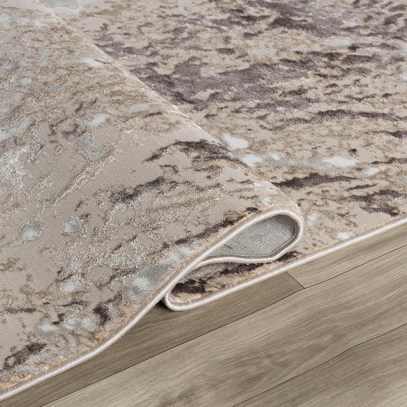 Elit Wing Beige Brown Rug