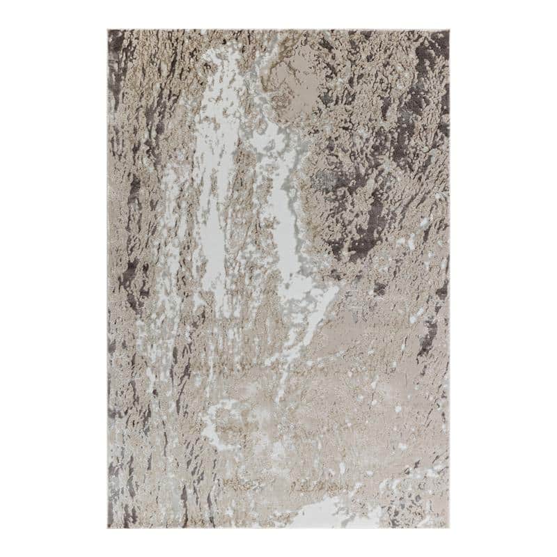 Elit Wing Beige Brown Rug