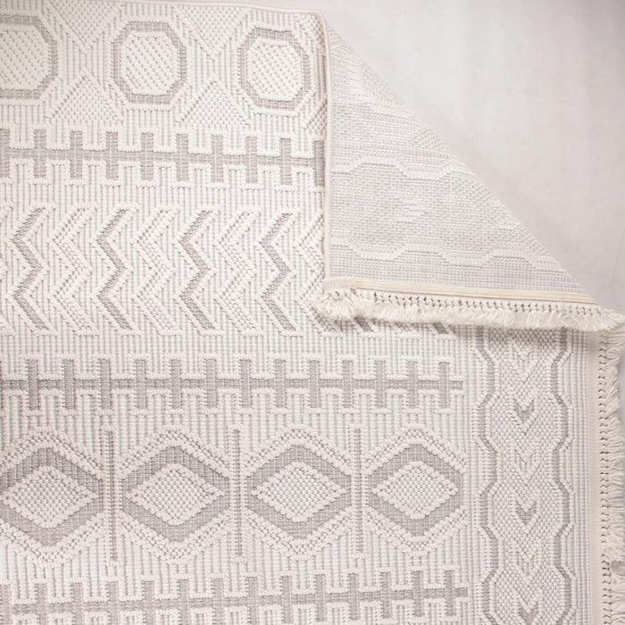Favori Ethnic Pattern Beige Rug