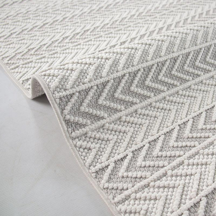 Favori Line Cream Rug
