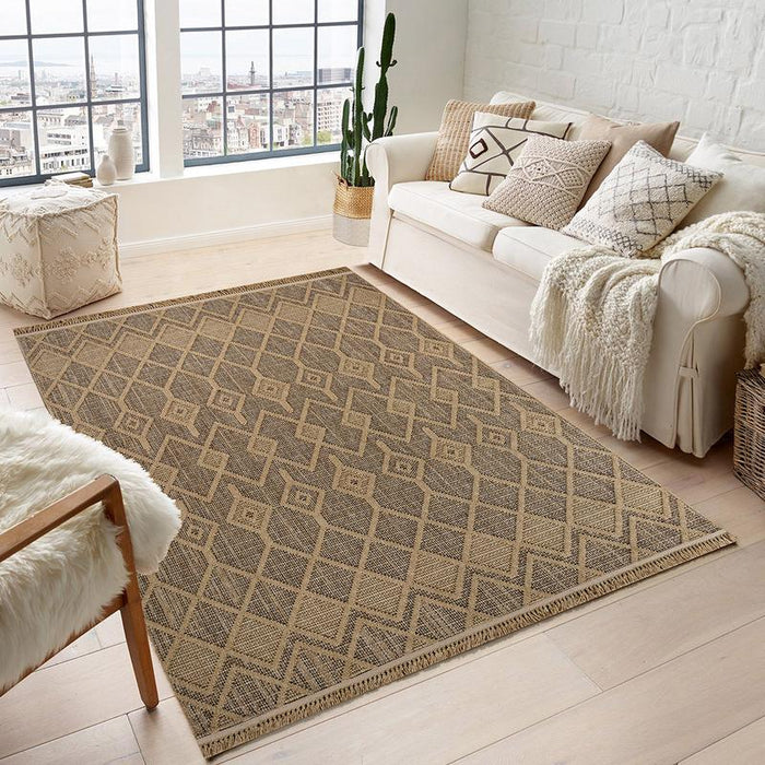 Jute Cube Rug