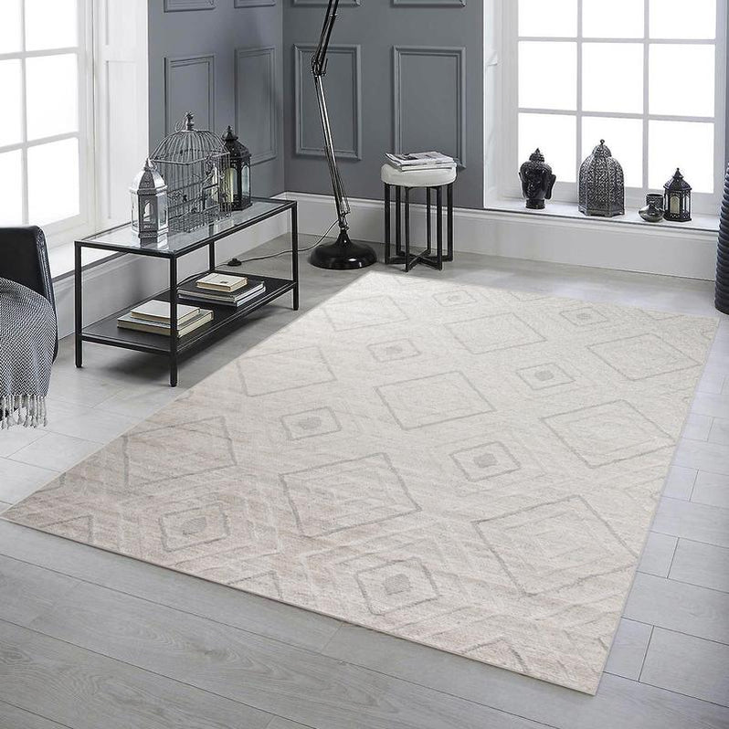 Luna Cream Beige Rug - 31803A - Kristal Carpets