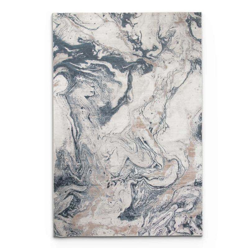 Yumosh Rug Merry Navy Blue Rug MR283 - Kristal Carpets