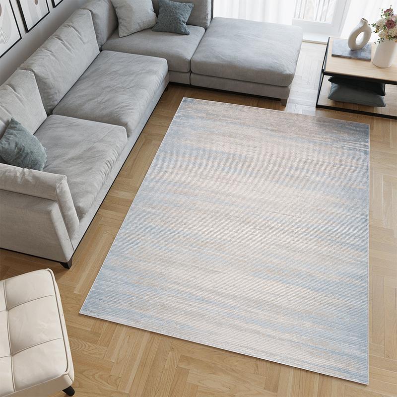 Rainbow Cream Grey Rug - 30086A